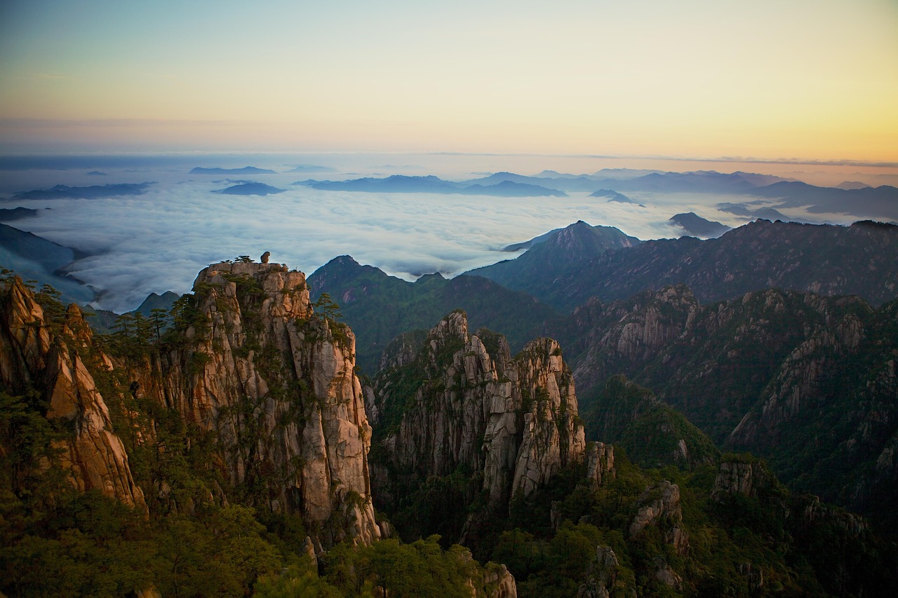 巨峰游览区实景图