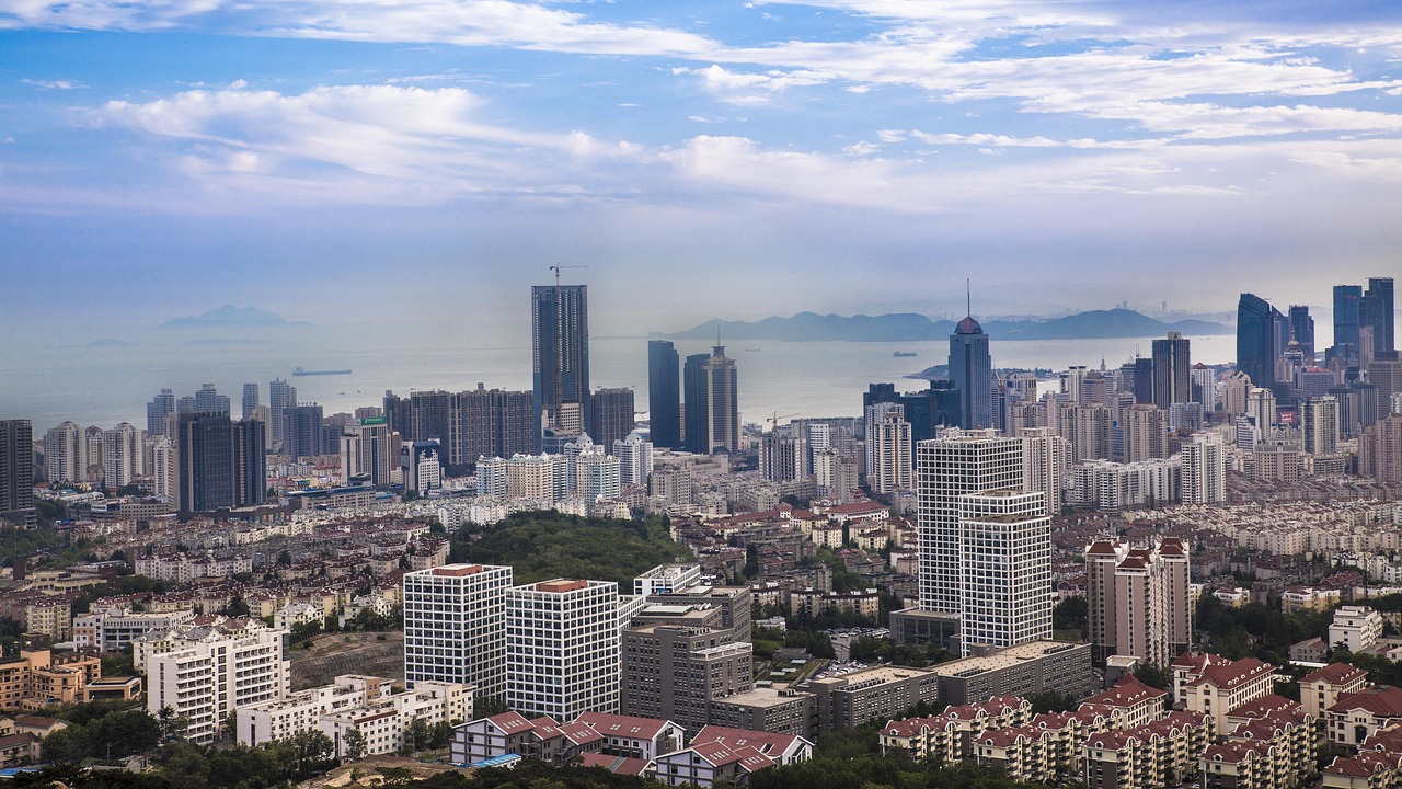 仰口游览区实景图